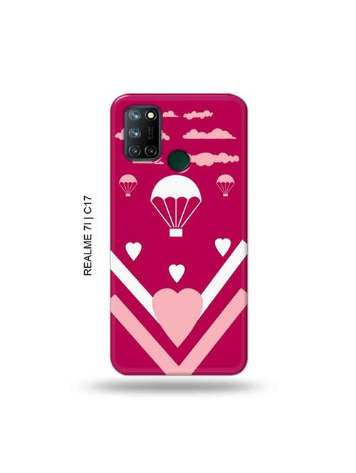 tweakymod designer printed hard case | parachute love back cover compatible with realme 7i, realme c17 - 19079870 - Very Small Image - 1
