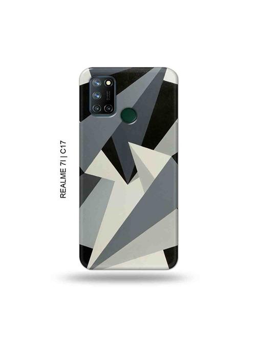 tweakymod designer printed hard case | blocky design back cover compatible with realme 7i, realme c17 - 19079893 - Very Small Image - 1