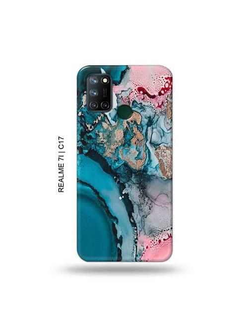tweakymod designer printed hard case | colour marble back cover compatible with realme 7i, realme c17 - 19079895 - Very Small Image - 1
