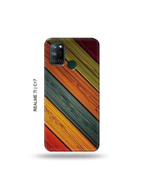 tweakymod designer printed hard case | wooden back cover compatible with realme 7i, realme c17 - 19079902 - Very Small Image - 1
