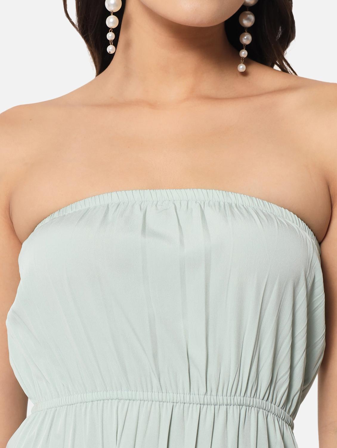 women's tube solid dress - 19082699 - Zoom Image - 4