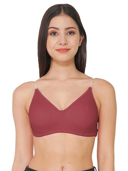 brown solid backless bra - 19083166 - Very Small Image - 1