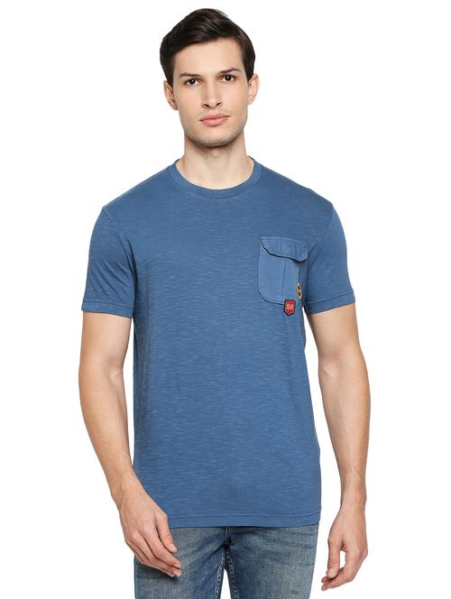 round neck solid t-shirt  - 19088287 - Very Small Image - 1