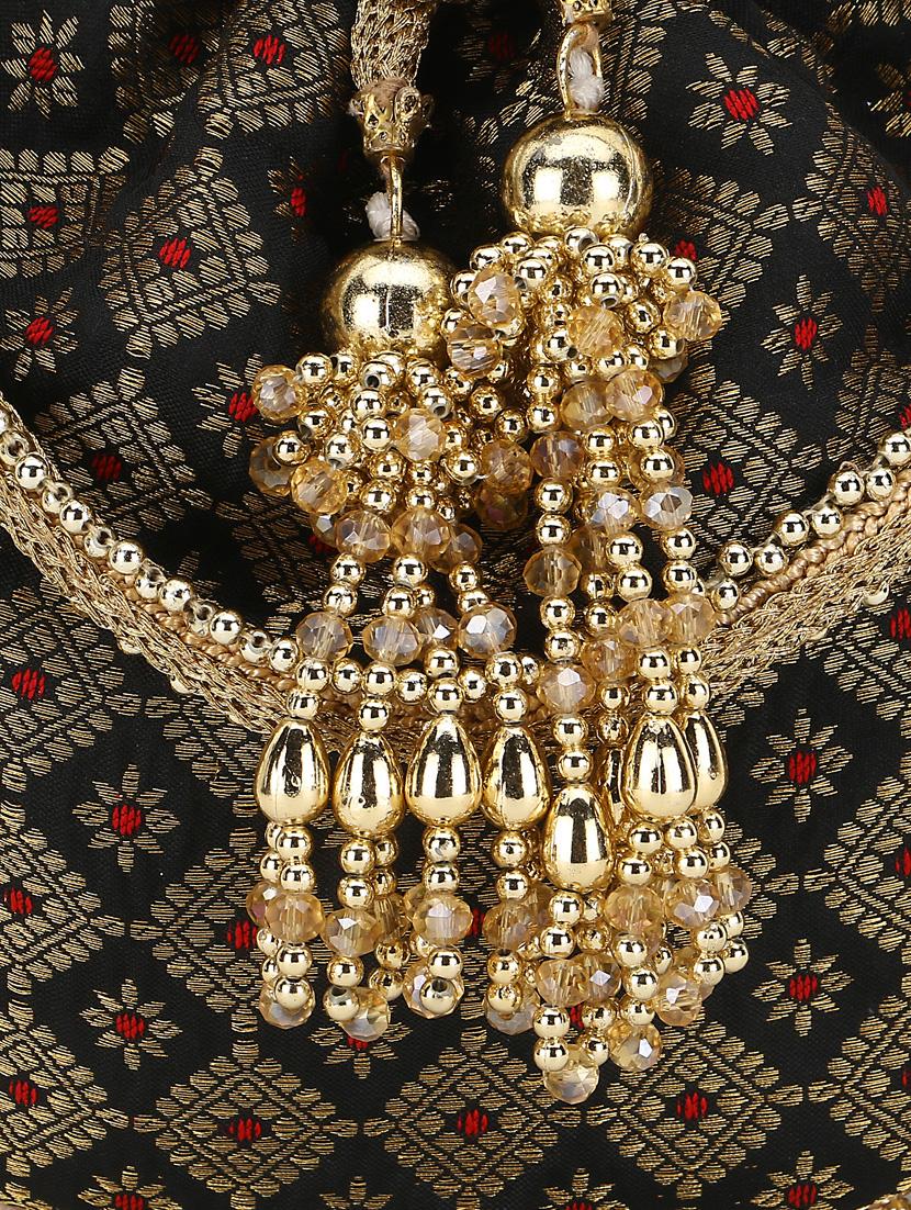embroidered regular potli - 19088830 - Standard Image - 3