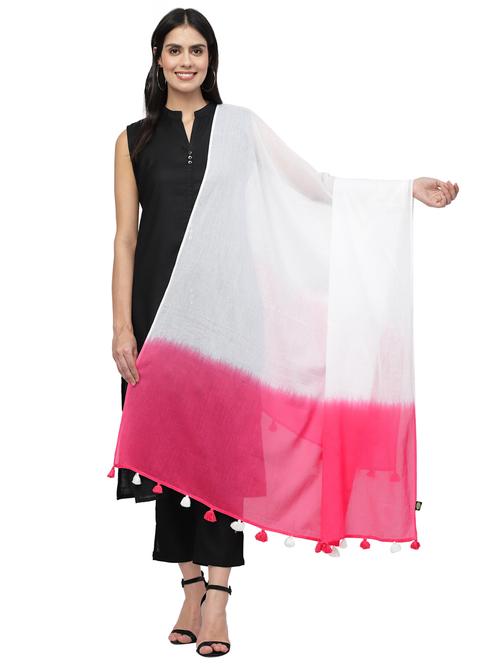 tassel detailed solid stole - 19088848 - Very Small Image - 1