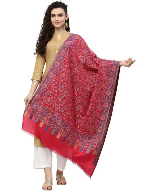 women's floral print stole - 19088890 - Very Small Image - 1