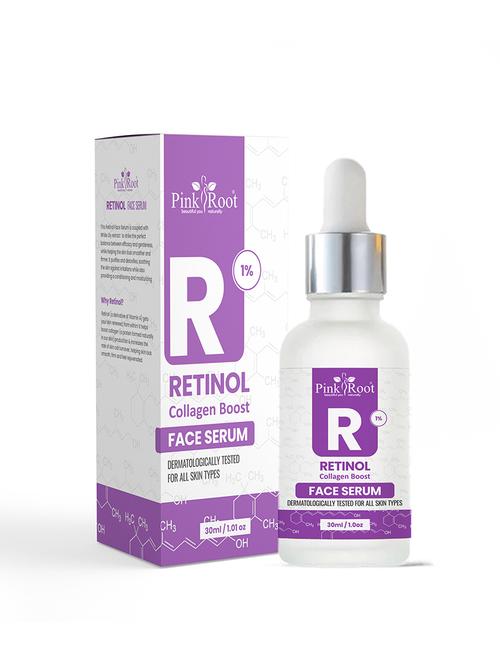 retinol collagen boost face serum|reduces lines & wrinkles|all skin, 30ml - 19089949 - Very Small Image - 1