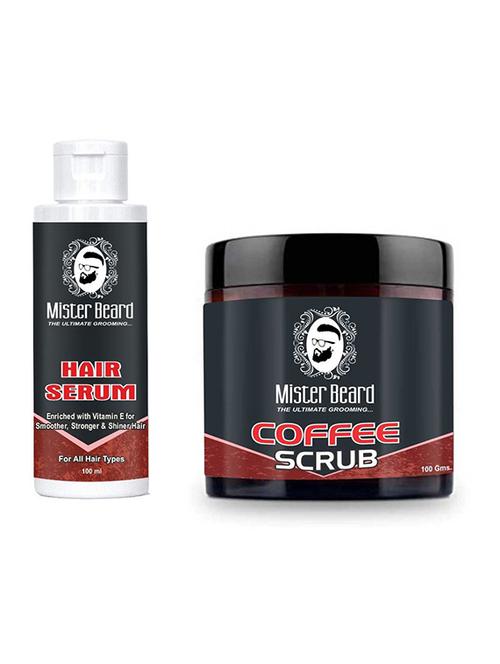 hair serum 100ml with coffee scrub 100gm - 19096993 - Very Small Image - 1