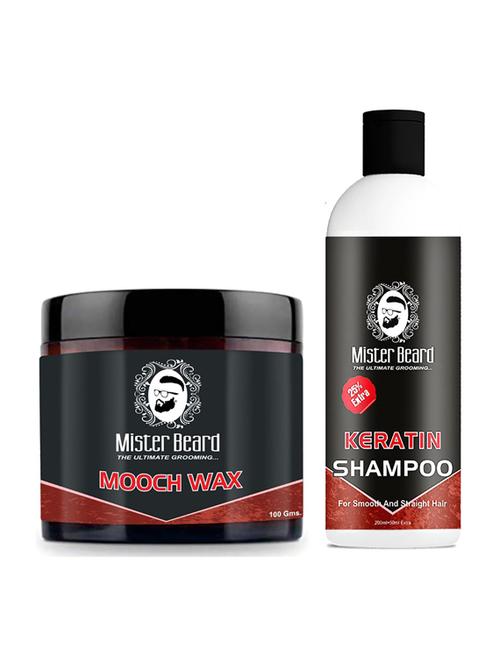 mooch wax 100gm with keratin shampoo 200ml - 19097344 - Very Small Image - 1