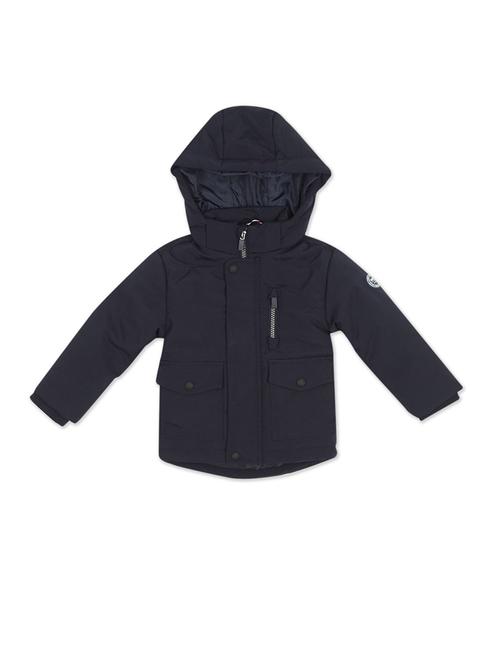 blue polyester regular jackets & coat - 19100740 - Very Small Image - 1