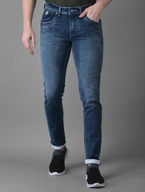 mens slim fit plain jeans - 19102152 - Very Small Image - 1