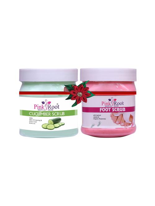cucumber scrub 500gm with foot scrub 500gm - 19102543 - Very Small Image - 1