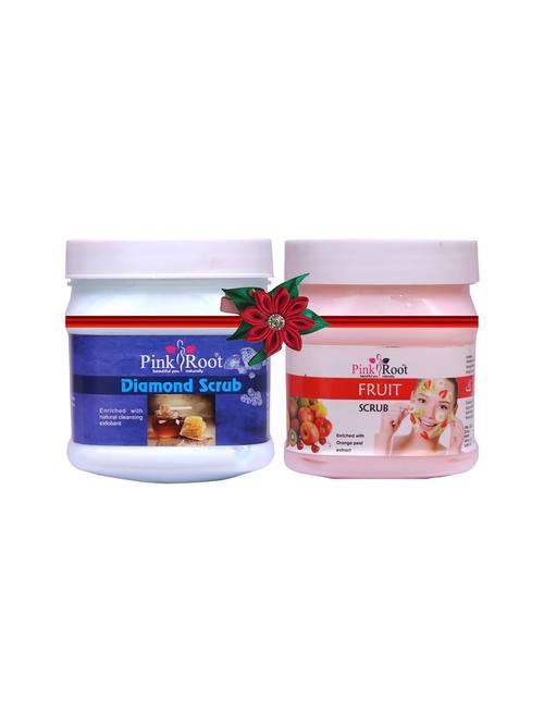 diamond scrub 500gm with fruit scrub 500gm - 19102559 - Very Small Image - 1