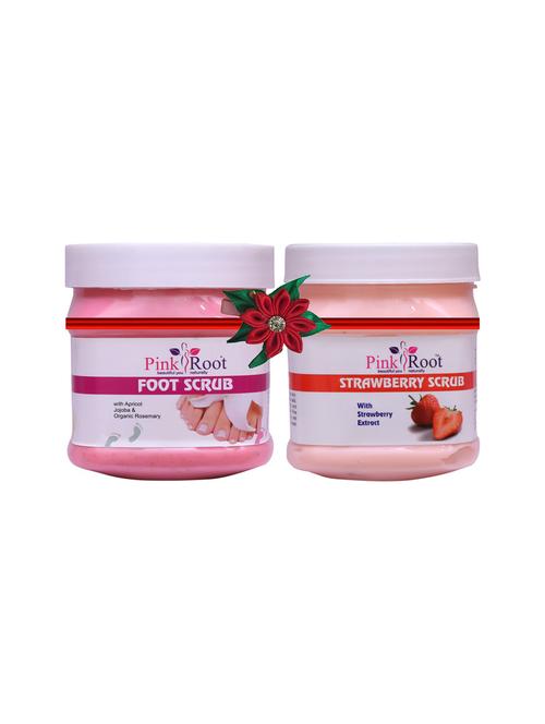 foot scrub 500gm with strawberry scrub 500gm - 19102734 - Very Small Image - 1
