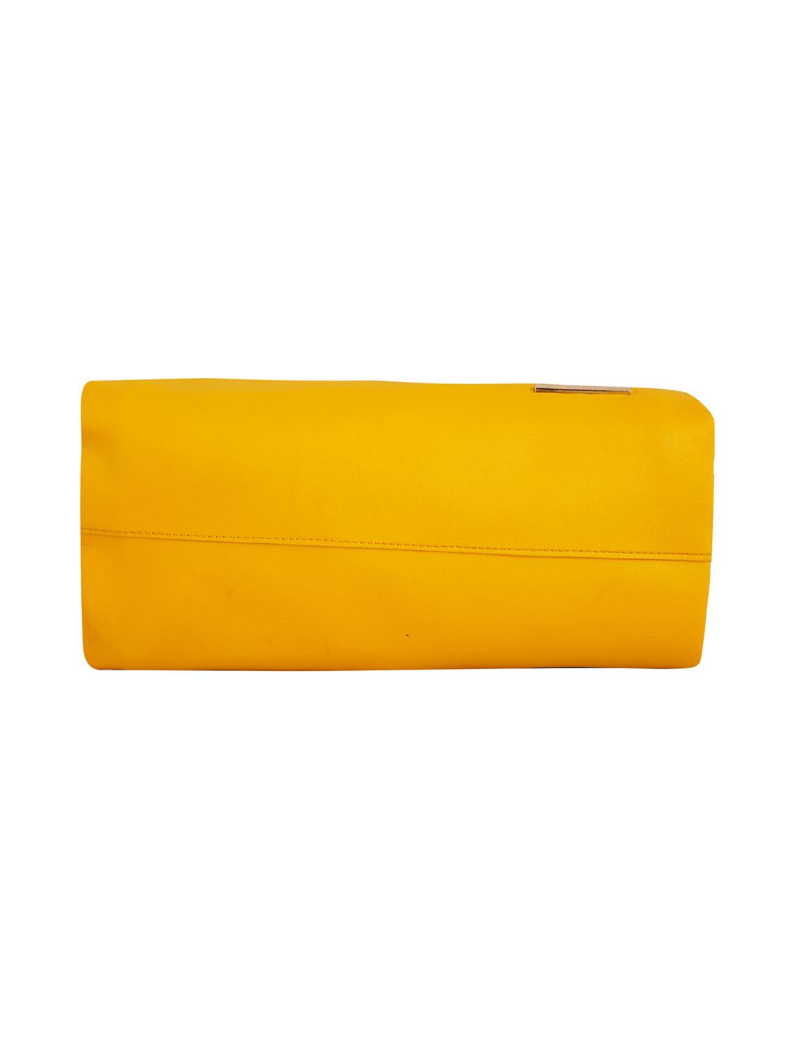 yellow solid tote bag - 19108423 - Zoom Image - 4