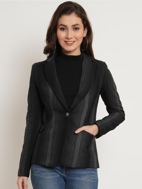 women single-breasted blazer - 19110946 - Very Small Image - 1