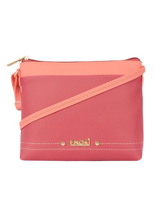 red pvc sling bag - 19111065 - Very Small Image - 1