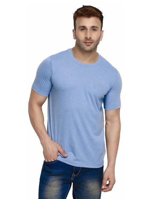 round neck solid t-shirt  - 19111533 - Very Small Image - 1