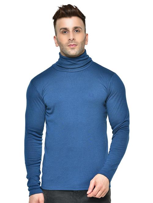 high neck solid t-shirt  - 19111653 - Very Small Image - 1