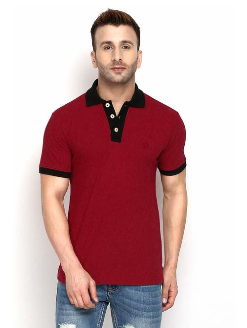 polo neck solid t-shirt  - 19111724 - Very Small Image - 1