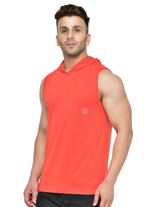 hooded neck solid t-shirt  - 19111851 - Very Small Image - 1