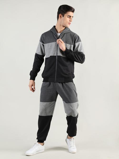 multi colored cotton track suit - 19113447 - Very Small Image - 1