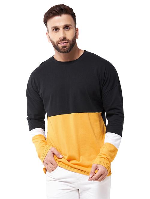 yellow block regular t-shirt - 19114480 - Very Small Image - 1