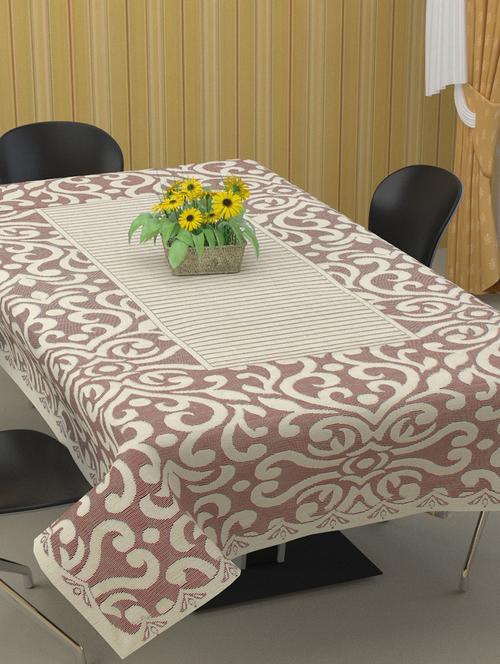 latest design polycotton 8 seater dining table cover (60x90 inch)  - 19114876 - Very Small Image - 1