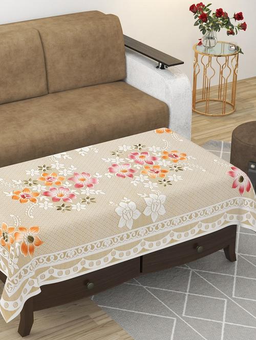 premium design poly cotton 6 seater center table cover (40x60 inch) - 19114900 - Very Small Image - 1