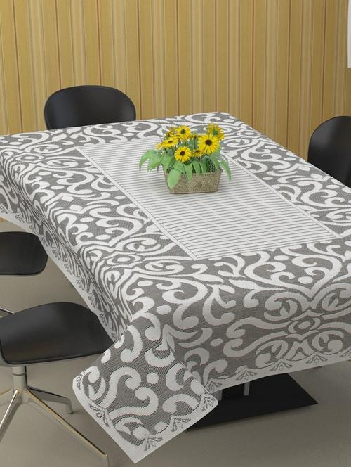 latest design polycotton 8 seater dining table cover (60x90 inch)  - 19114901 - Very Small Image - 1