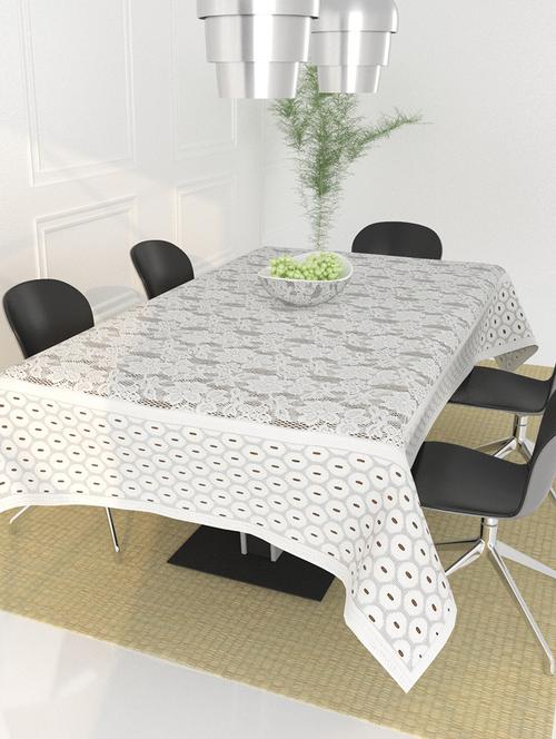 premium quality poly cotton 6 seater dining table cover (60x90 inch) - 19114908 - Very Small Image - 1