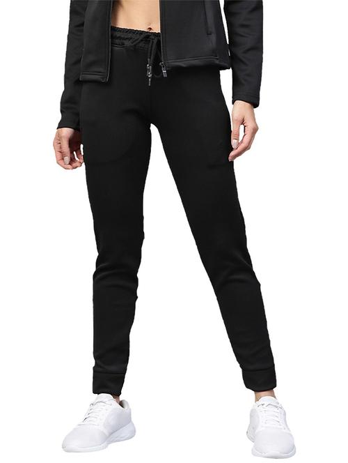 drawstring waist solid track pant - 19114959 - Very Small Image - 1