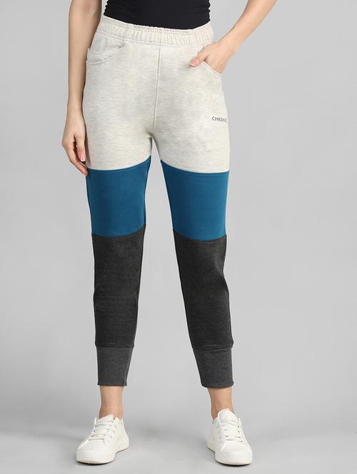 mid rise color block track pant - 19114995 - Very Small Image - 1
