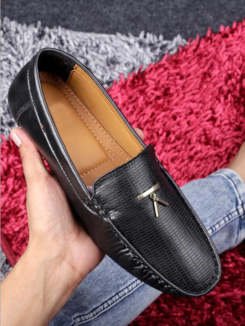 Synthetic Black Loafer - 19117422 - Very Small Image - 1