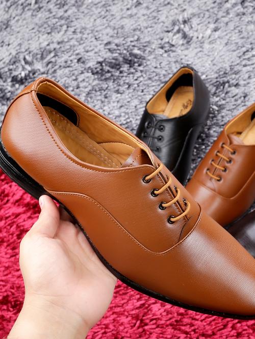 synthetic tan derby - 19117441 - Very Small Image - 1