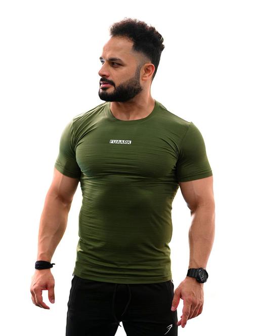 round neck solid  t-shirt - 19117524 - Very Small Image - 1