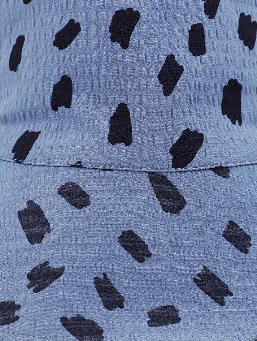 blue animal print bucket hat - 19117868 - Standard Image - 4