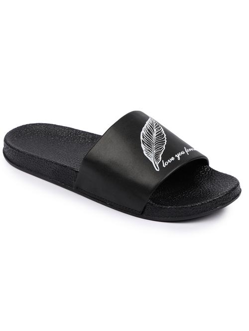 black slip on flip flop - 19118057 - Very Small Image - 1