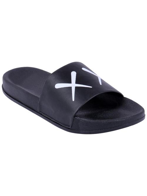black slip on flip flop - 19118078 - Very Small Image - 1