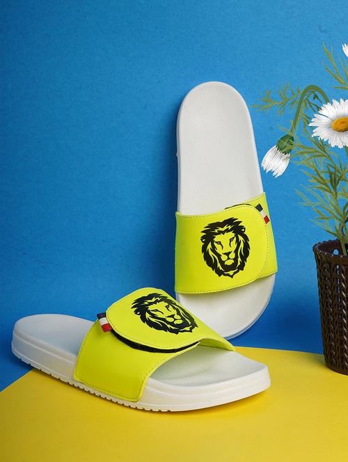 yellow slip on flip flop - 19118144 - Very Small Image - 1