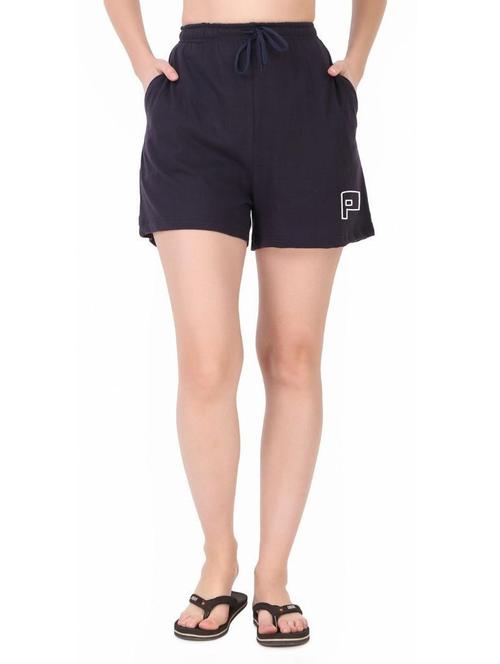 dark blue solid regular short - 19120690 - Very Small Image - 1