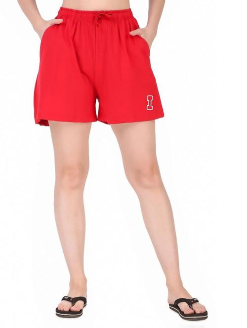 red solid regular short - 19120691 - Very Small Image - 1