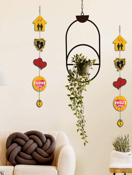 wall and door hanging for couples decorative  - 19120907 - Very Small Image - 1