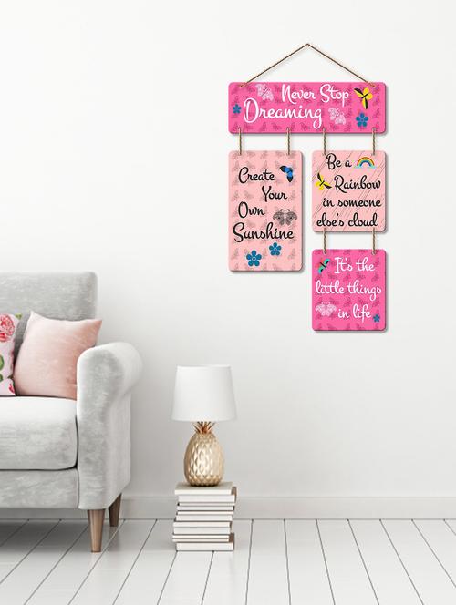 dream decorative wooden wall hanger for home decor accessory(wh_6501n) - 19121220 - Very Small Image - 1