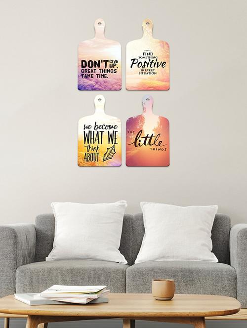 designer wooden wall hanging chopping board & door sign for home (wh_5614n) - 19121301 - Very Small Image - 1