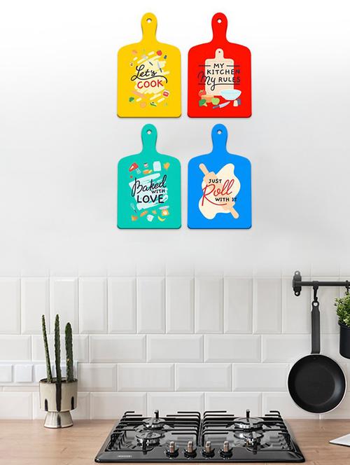 designer wooden wall hanging chopping board door sign for home (wh_5607nv) - 19121438 - Very Small Image - 1