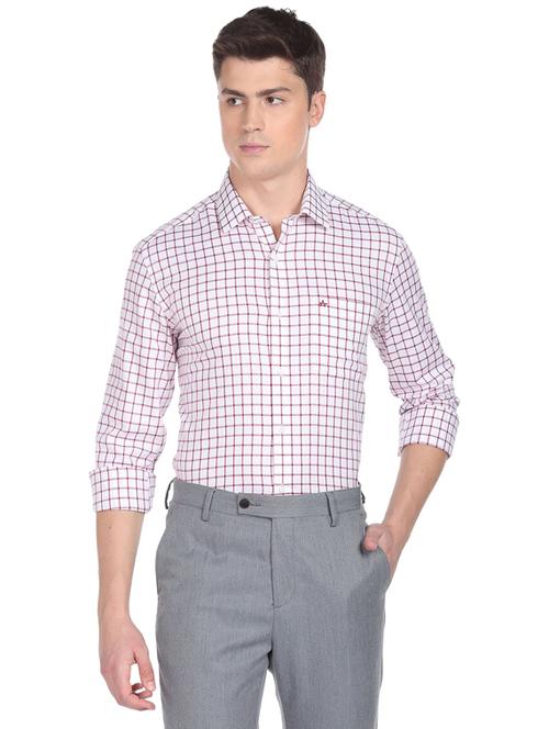 white cotton casual shirt - 19123314 - Very Small Image - 1