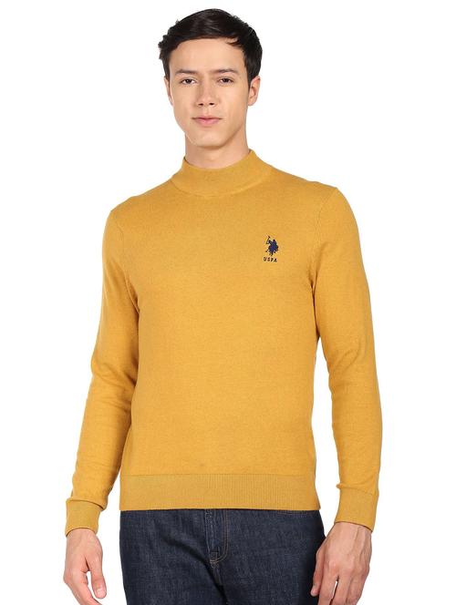 round neck solid pullover - 19123603 - Very Small Image - 1