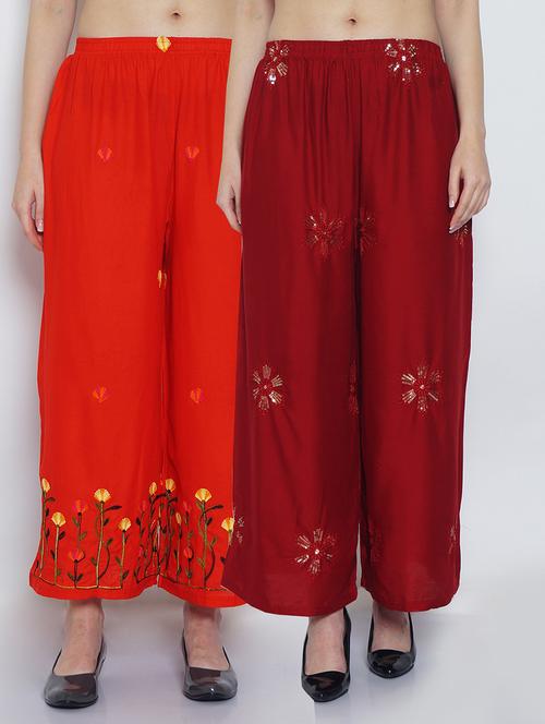 pack of 2 flared palazzo  - 19124527 - Very Small Image - 1