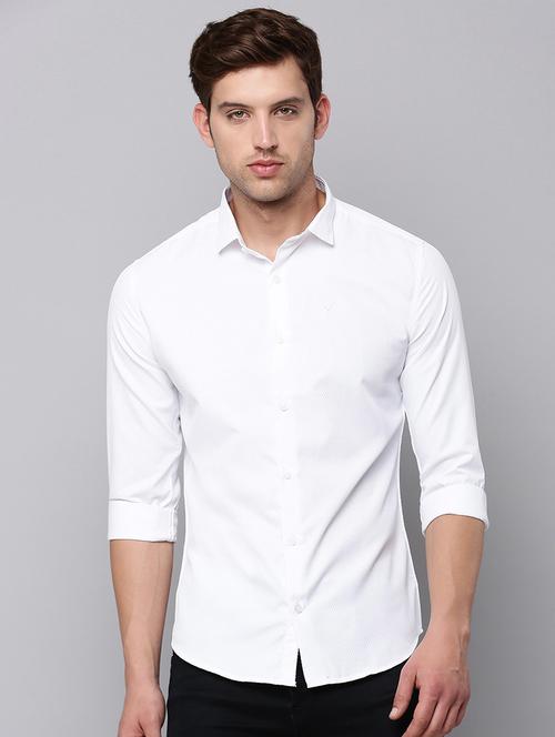 mens solid casual shirt - 19126342 - Very Small Image - 1